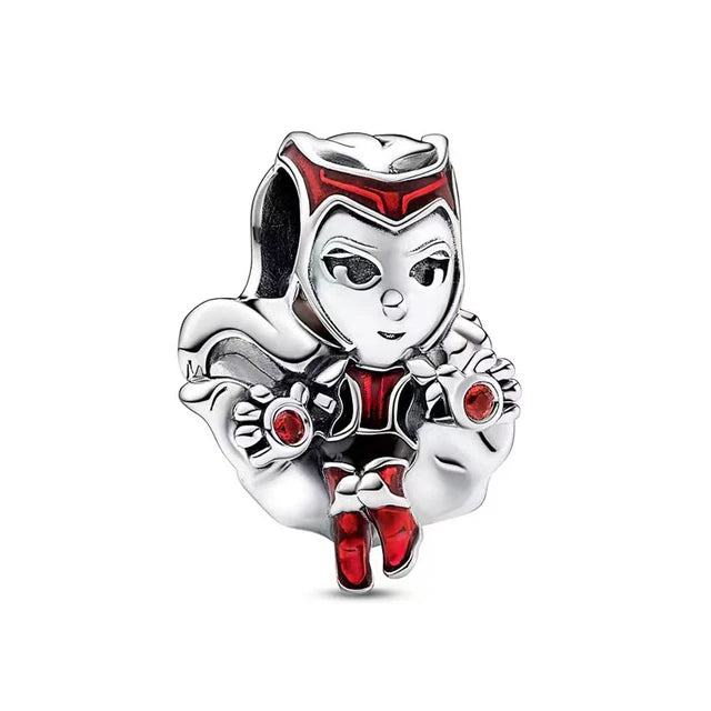 Berloques e Pulseiras/ Estilo Marvel/ Prata 925