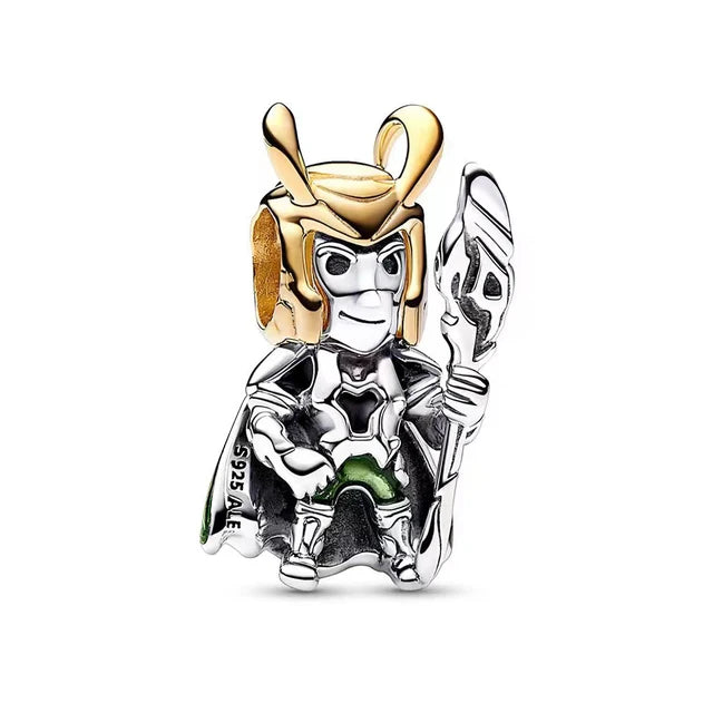 Berloques e Pulseiras/ Estilo Marvel/ Prata 925