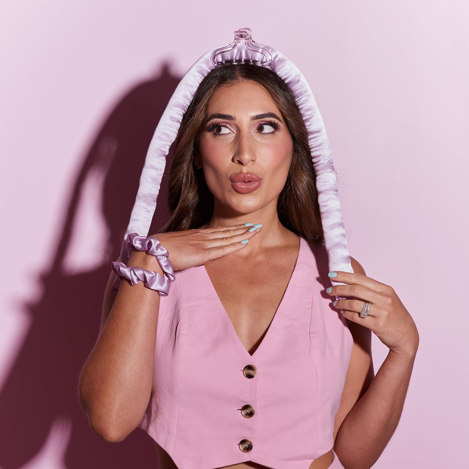 Modelador DeLuxe Hair Cetim | Efeito babyliss sem fonte de calor + Brinds - Melly