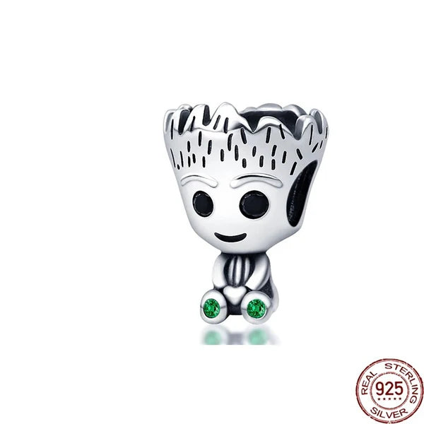 Berloques e Pulseiras/ Estilo Marvel/ Prata 925