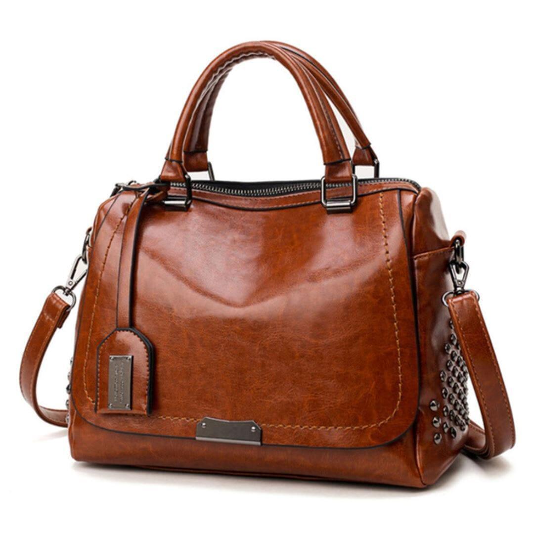 Bolsa Feminina de Couro Sutil - Melly