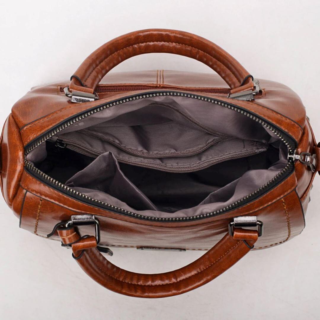 Bolsa Feminina de Couro Sutil - Melly