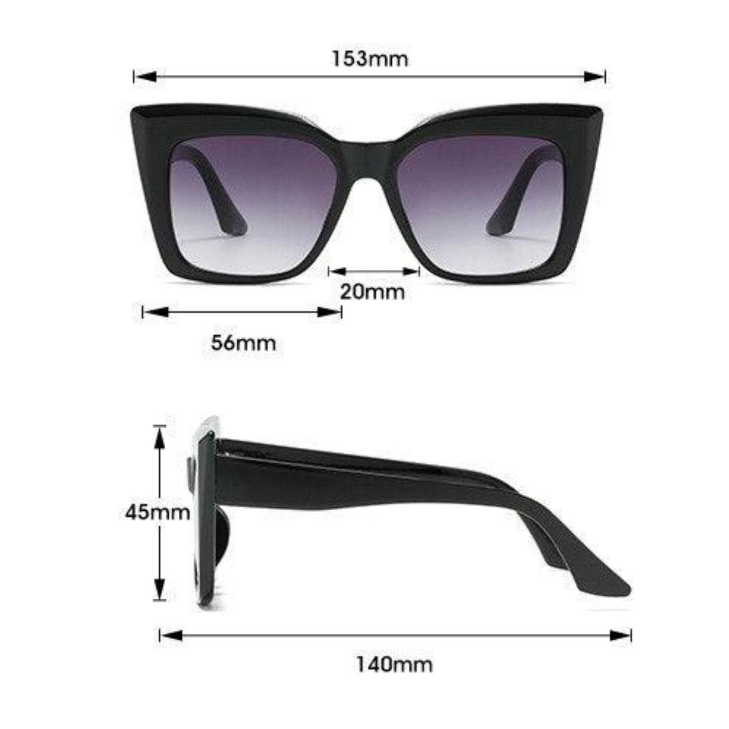 Óculos de Sol Feminino Elegância Moderna - Melly