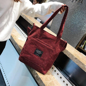 Bolsa Feminina de Veludo - Melly