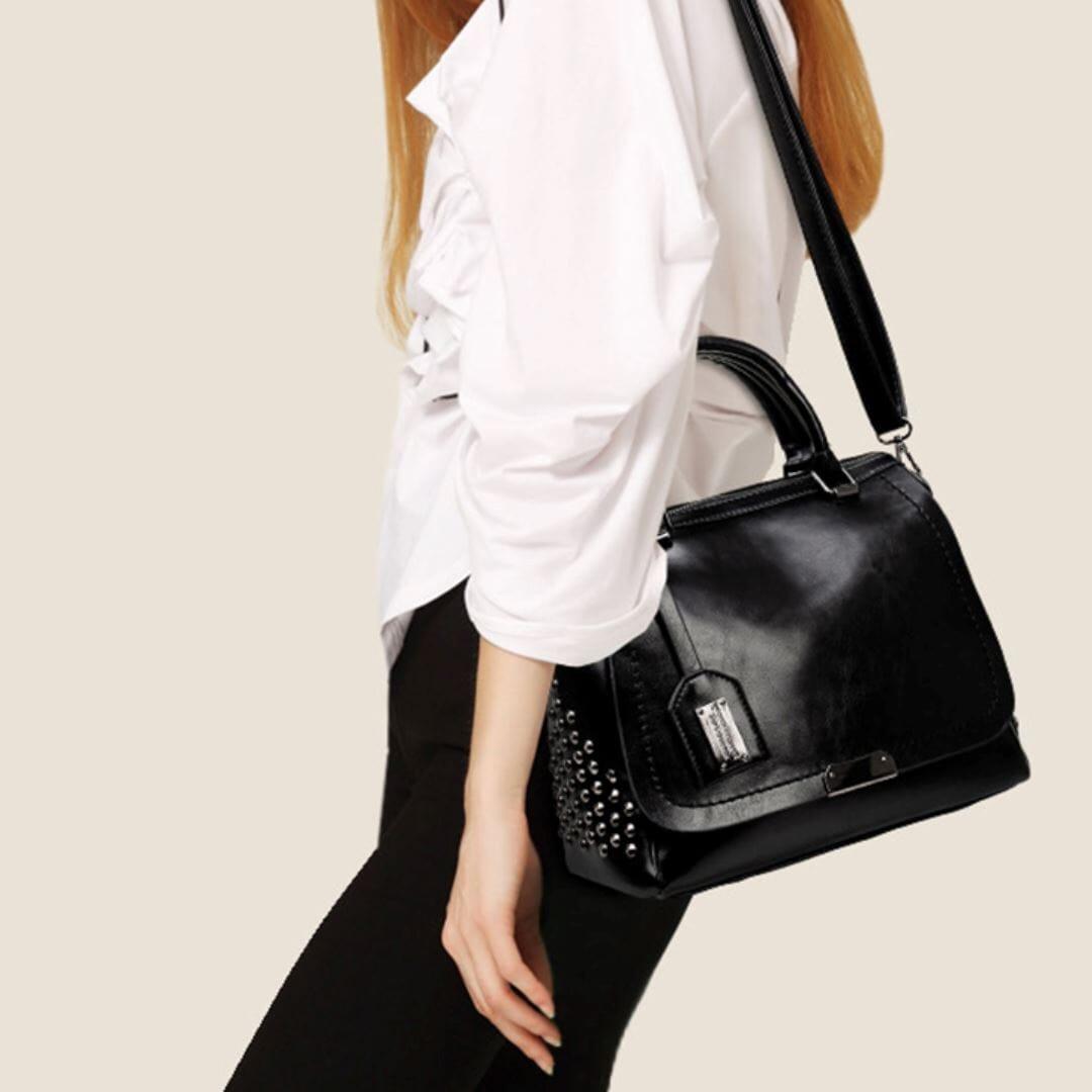 Bolsa Feminina de Couro Sutil - Melly